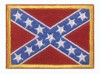 Südstaaten Flagge Aufnäher